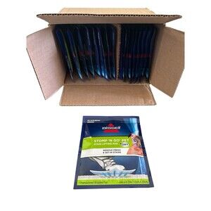 Bissell Stomp 'N Go Pet Stain Lifting Pads 20 Pouches - New